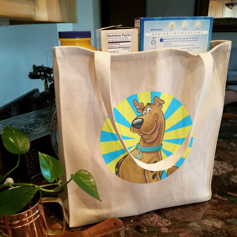 GRAPHICS & MORE Scooby-Doo Character Grocery Travel Reusable Tote Bag