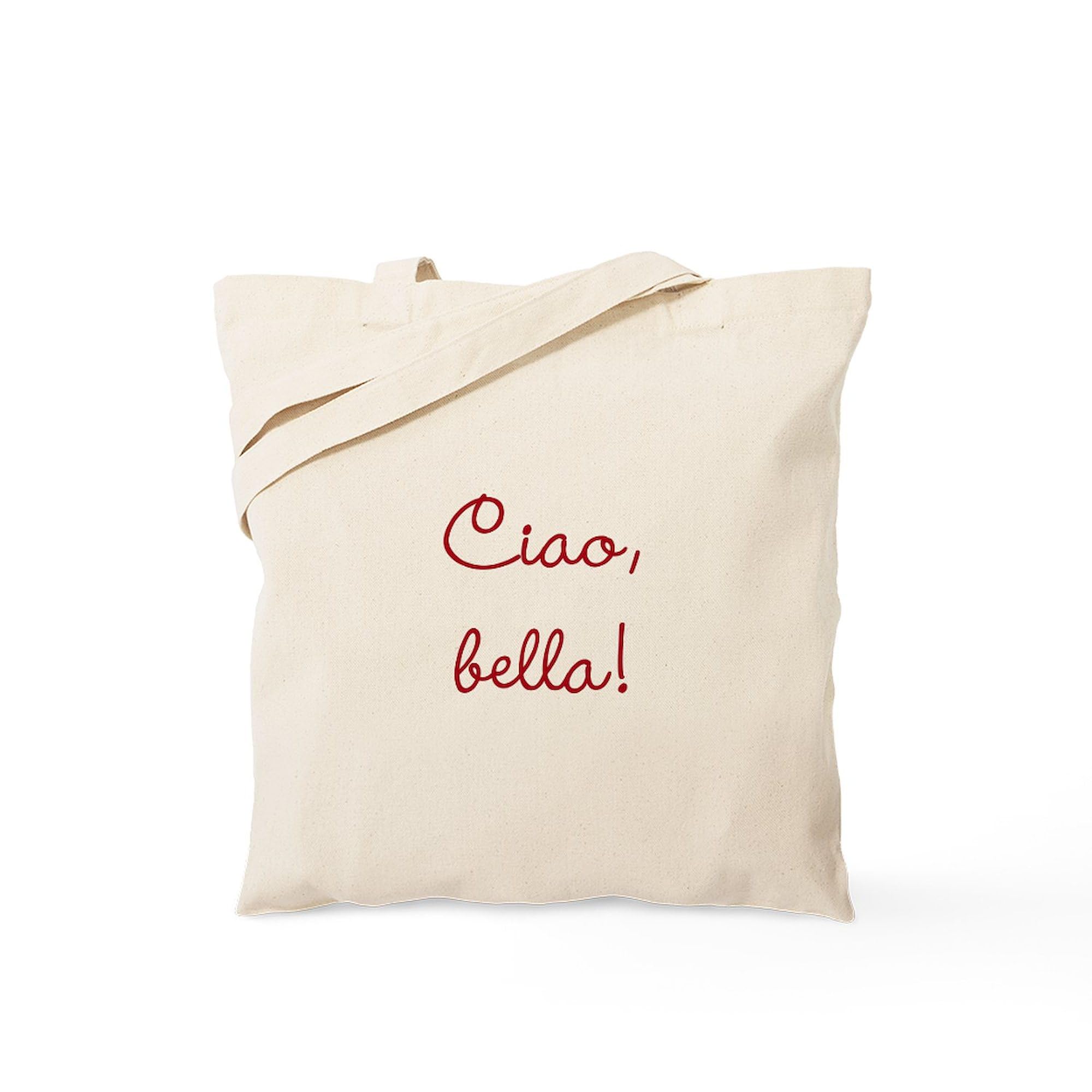 CafePress Umanita Ciao, Bella! Tote Bag Canvas Tote Shopping Bag