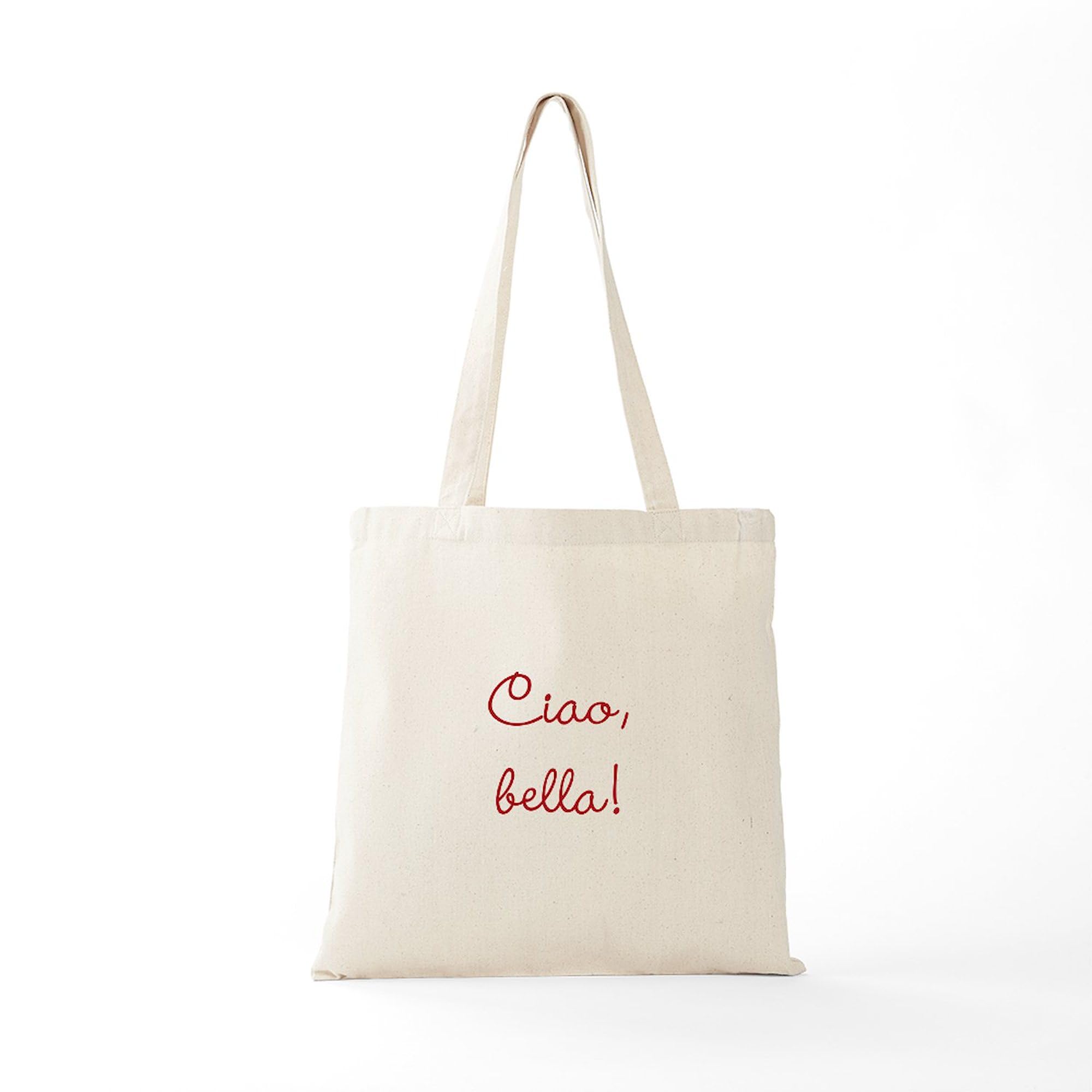 CafePress Umanita Ciao, Bella! Tote Bag Canvas Tote Shopping Bag