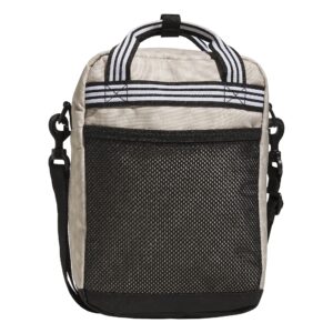 adidas Squad Insulated Lunch Bag, BOS Mini Monogram Wonder Beige/Black, One Size