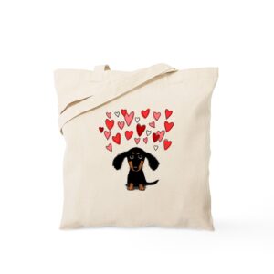 cafepress cute dachshund tote bag canvas tote shopping bag