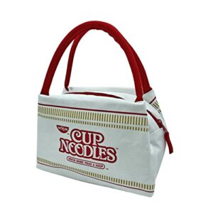 Nissin Cup Noodles Cup Noodles Insulated Lunch Bag, White