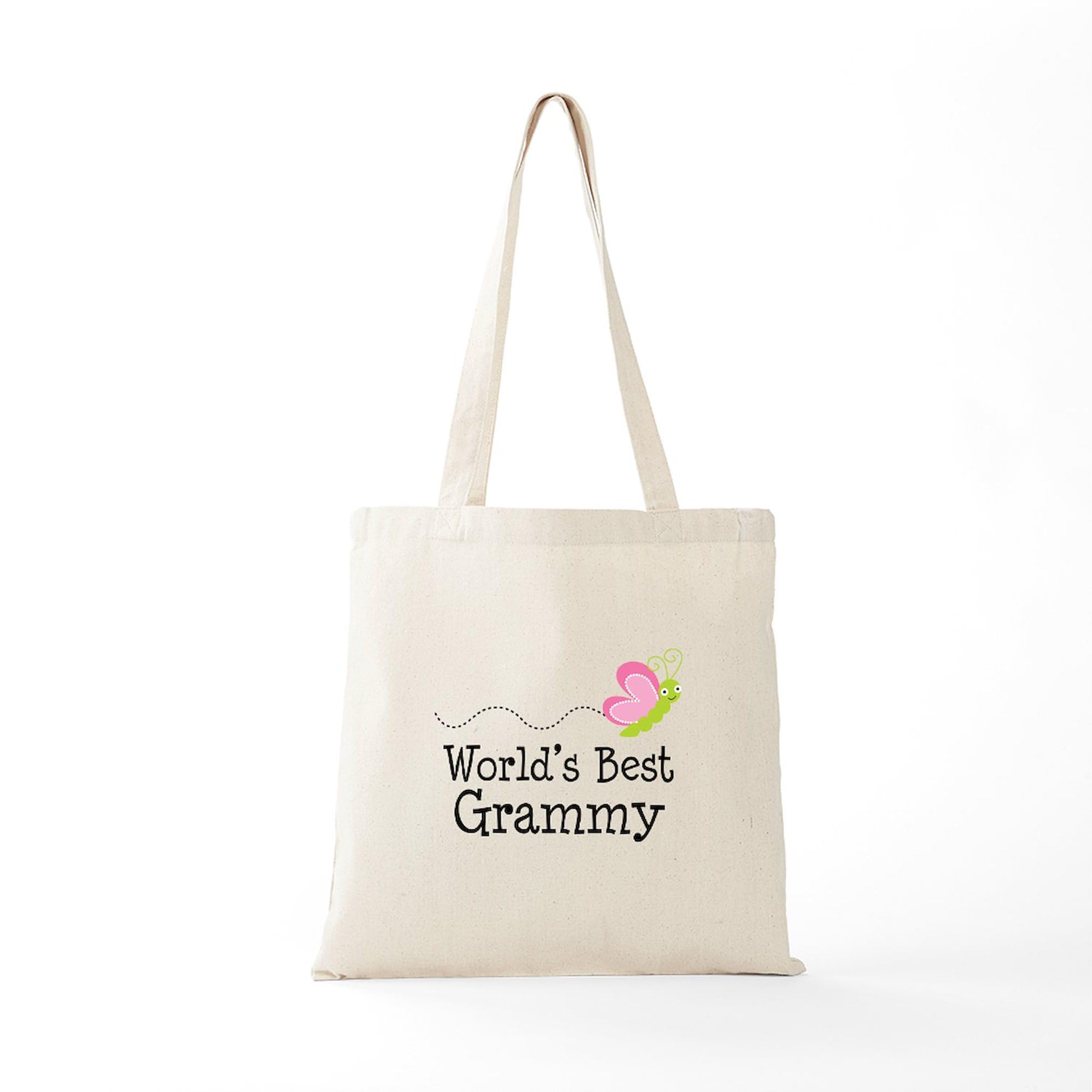 CafePress World's Best Grammy Tote Bag Canvas Tote Shopping Bag