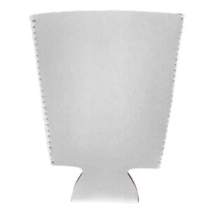 Blank Neoprene Pint Glass Coolie (12 Pack, White)