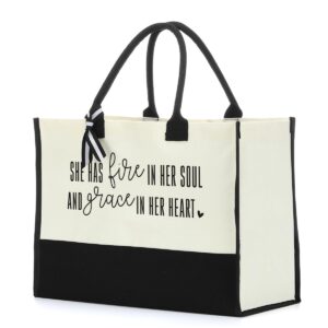 Beach Tote TraBeach Tote Gifts Birthday Presents for Women Vacation Essentials Inspirational Gifts for Best Friend Daughter Sister Girlfriend Wife Tote Bag Birthday Christmas Mothers Day Giftsvel