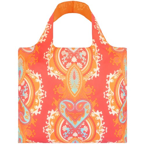 LOQI Opulent Collection Pouch Reusable Bags (Set of 4), Multicolor