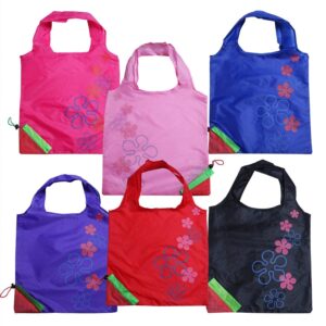 garden of arts stylish beautiful strawberry eco-friendly nylon-folding shopping bag