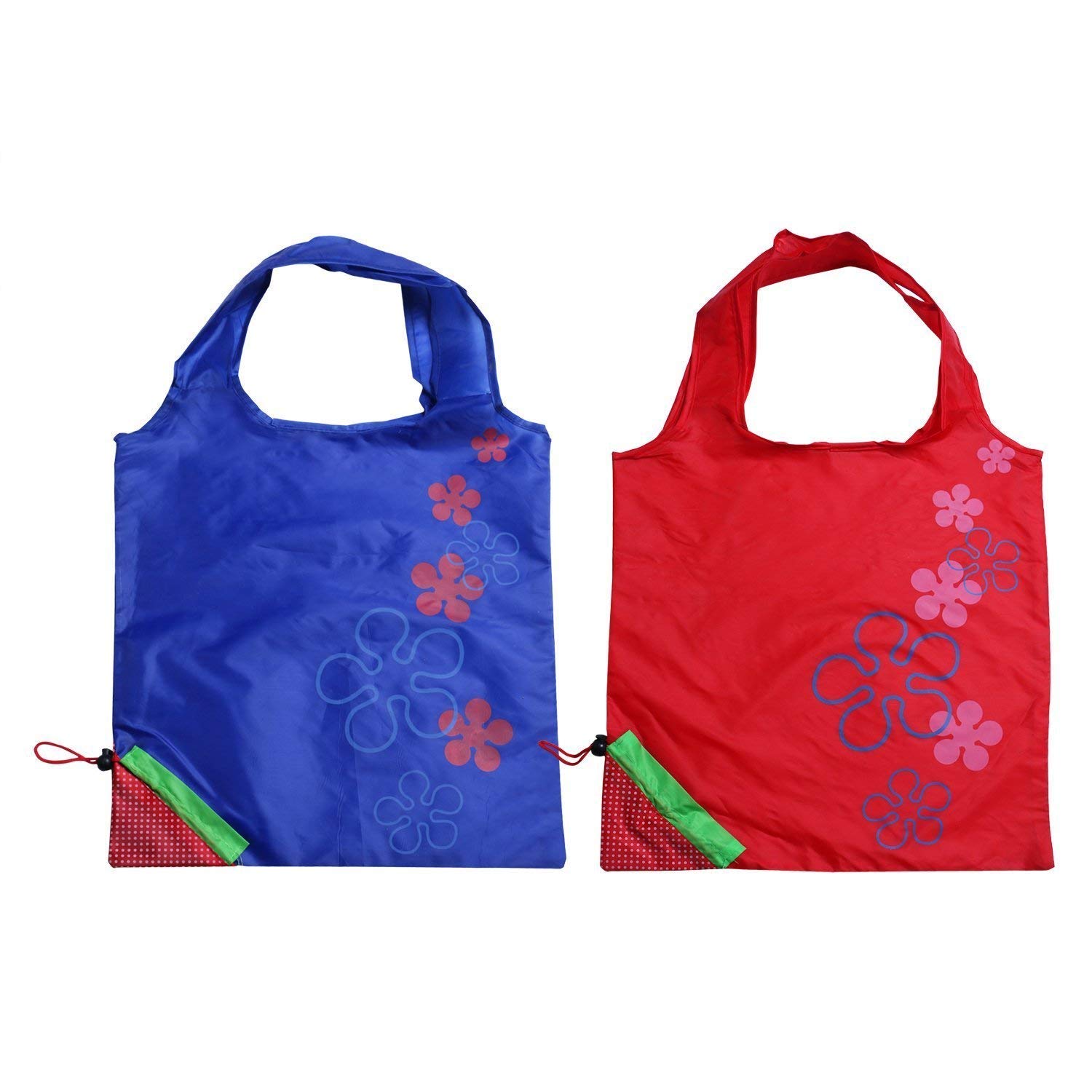 Garden Of Arts Stylish Beautiful Strawberry Eco-Friendly Nylon-Folding Shopping Bag