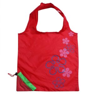 Garden Of Arts Stylish Beautiful Strawberry Eco-Friendly Nylon-Folding Shopping Bag