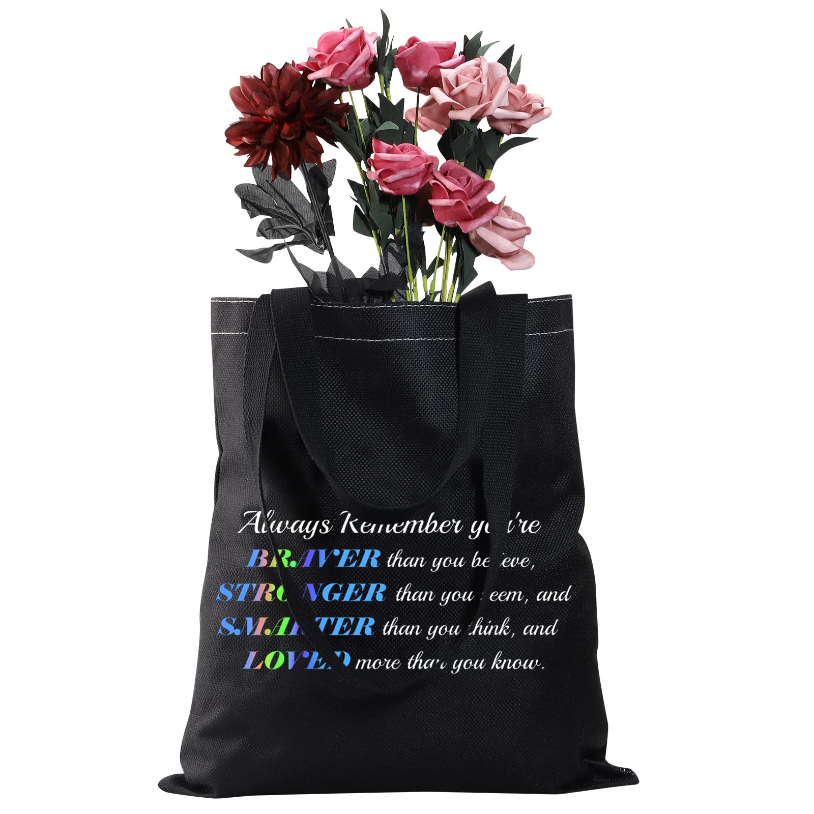 CMNIM Masters Degree Graduation Gifts for Her The One Where She Gets Her Masters Degree Reusable Tote Bag MBA Student Gifts (Masters Degree Gifts Tote Bag)