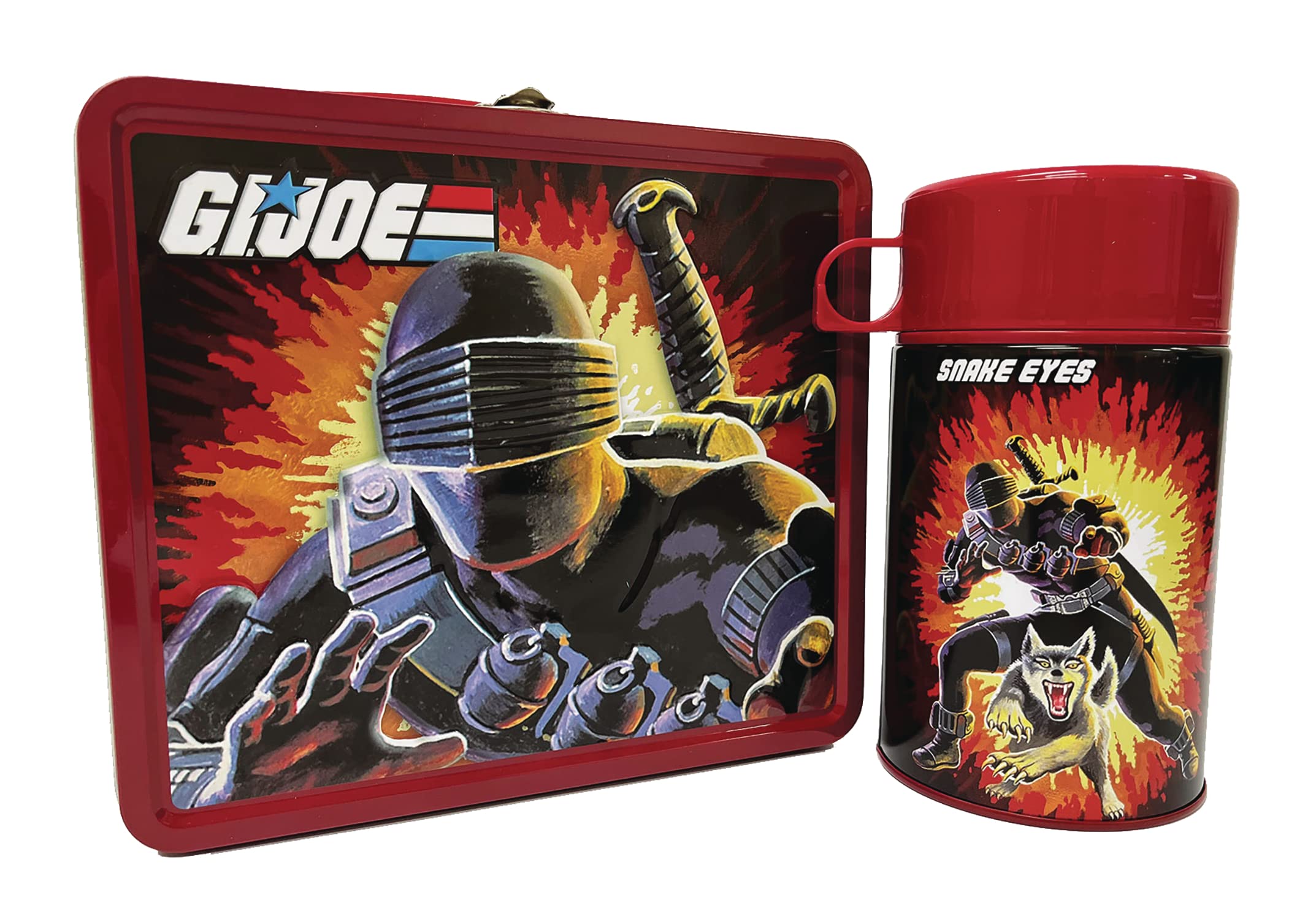 G.I. Joe: Storm Shadow and Snake Eyes Tin Titans Previews Exclusive Lunchbox