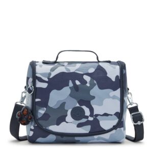 kipling women's new kichirou, insulated bag, nylon lunch tote, cool camo grey