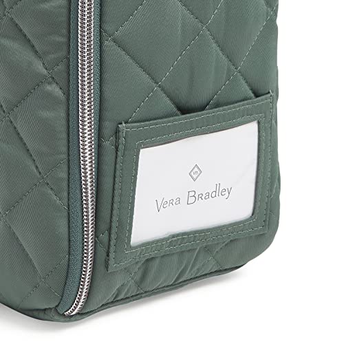 Vera Bradley Women's Women's Performance Twill Deluxe Lunch Bunch Lunch Bag, Olive Leaf, One Size