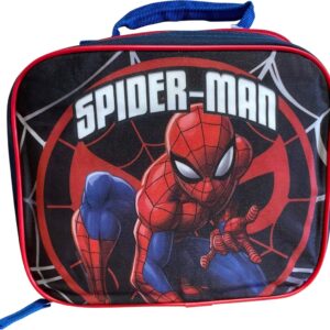 Spider-Man Insulated Lunch Bag (Navy Blue-Red)