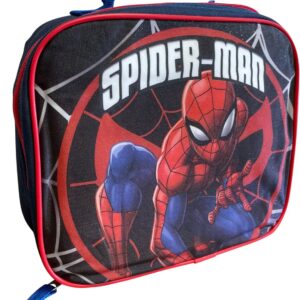 Spider-Man Insulated Lunch Bag (Navy Blue-Red)