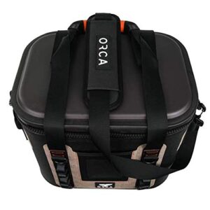 ORCA Walker 20 Can Soft Cooler Bag, Insulated with 28mm Meta-Polymer, Tan, 20 L