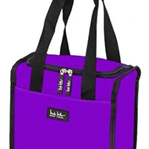 Nicole Miller Lunch Box Bundles (2, Purple/Signature Red)