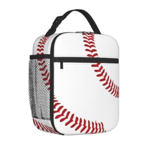 Lunch Box For Men Women Adults Gifts Small Lunch Bag For Office Work Reusable Portable Lunchbox Personalized Baseball Sports