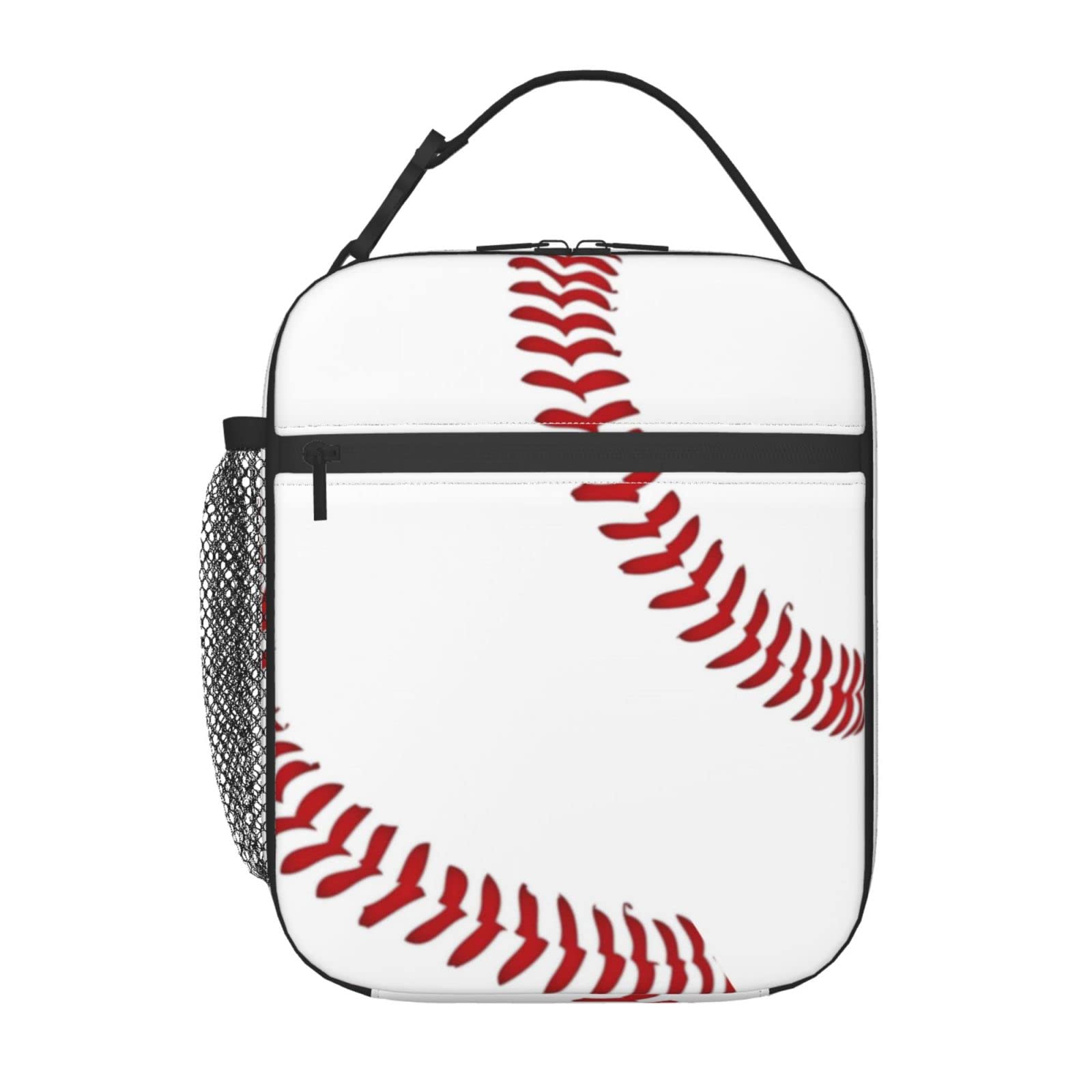 Lunch Box For Men Women Adults Gifts Small Lunch Bag For Office Work Reusable Portable Lunchbox Personalized Baseball Sports