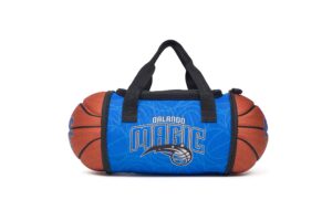maccabi art official orlando magic collapsible insulated basketball lunch bag, 13.4” x 5.75” x 5.75”