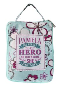 fab girl foldable tote bags – eco-friendly shoulder tote – reusable tote bag or mom bag – multifunctional utility tote – ideal gift tote bag - pamela - became a hero multicolored tote bag, 16x15”