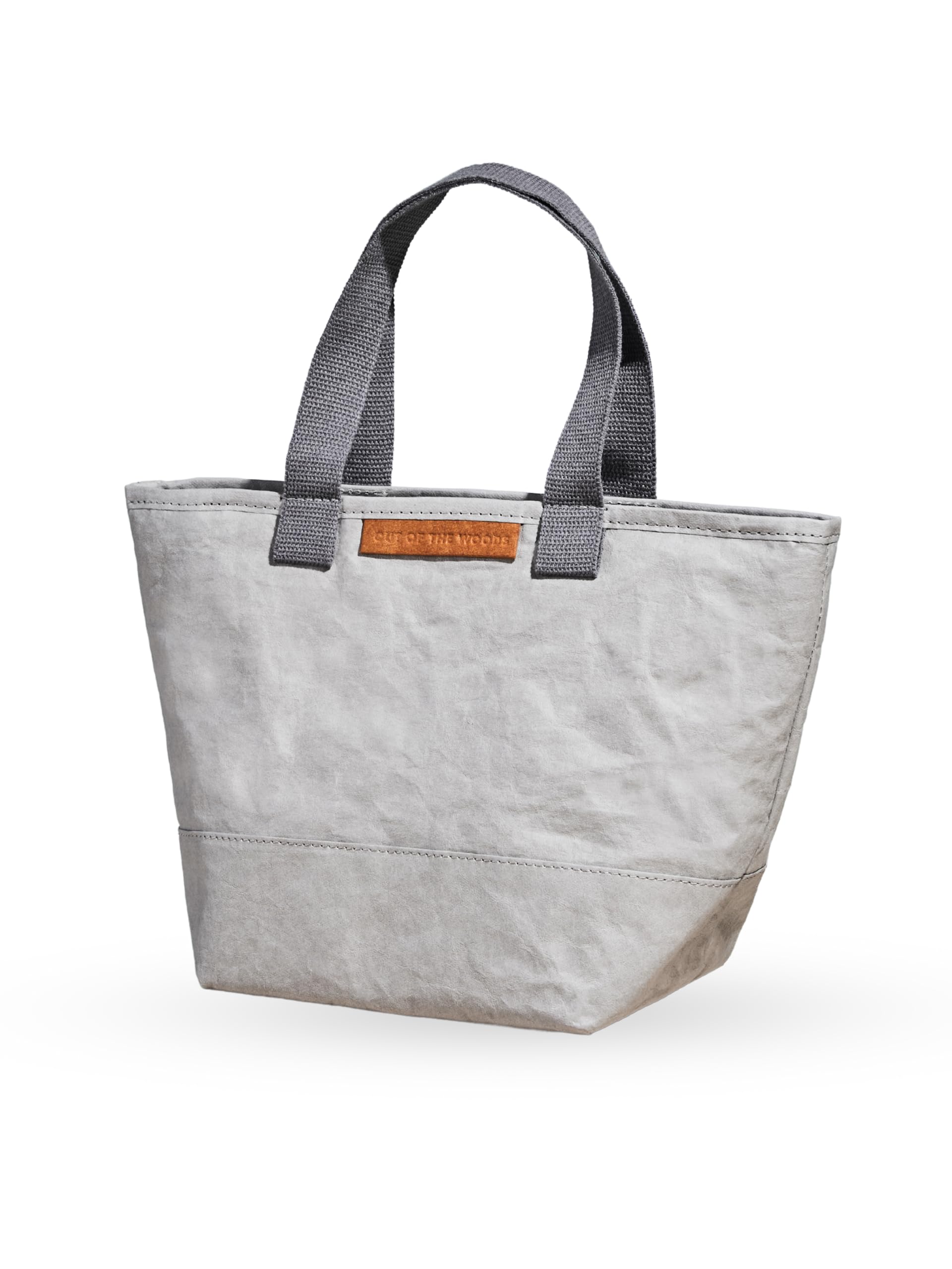 Out of the Woods Insulated Mini Shopper Tote Style Lunch Bag, Sustainable, Stone