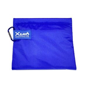 xerocover snack sleeve: insulated sleeve lunch bag, made in america (blue, small)