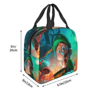 Awetmud Cartoon Lunch Box Portable Lnsulation Multifunctional Lunch Bag For Office Work Picnic