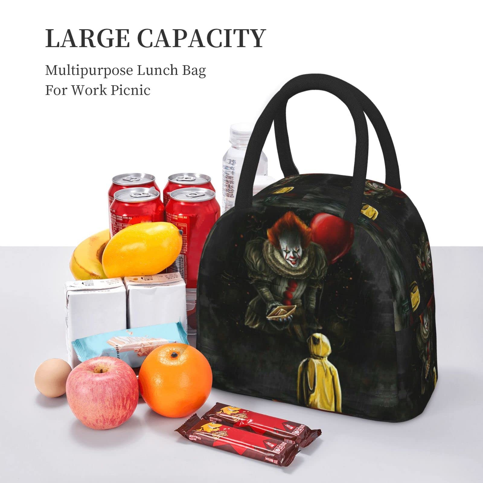 Unisex Travel Lunch Bag for Women Girls Classic Lunch Box Fashion Lunch Cooler Bags for Work/School/Picnic/Office/Hiking/Outdoor/Camping/Fishing
