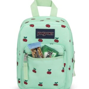 JanSport Big Break Insulated Lunch Bag - Small Soft-Sided Cooler Lunch Box Ideal for Work, or Meal Prep, 8 Bit Cherries