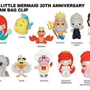 Disney The Little Mermaid 3D Foam Bag Clip in Blind Bag