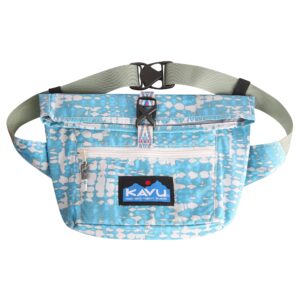 kavu daytrip insulated belt bag cooler pack - ripple tie dye