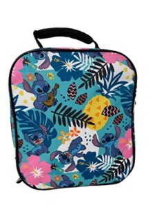 disney stitch all over print north south rectangle lunch bag