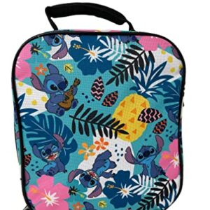 Disney Stitch All Over Print North South Rectangle Lunch Bag