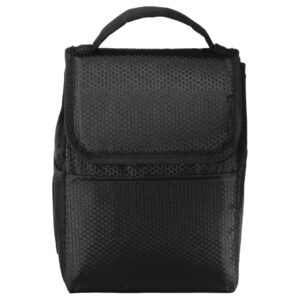 port authority lunch bag cooler osfa black/black