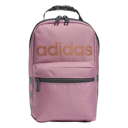 adidas Santiago 2 Insulated Lunch Bag, Wonder Orchid Purple/Rose Gold, One Size