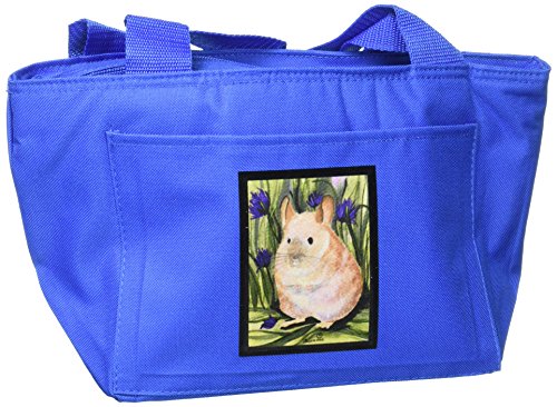 Caroline's Treasures SS8206-8808 Chinchilla Lunch Bag Insulated Lunch Box Tote Bag for Women Adult Men, Reusable, Large, Multicolor