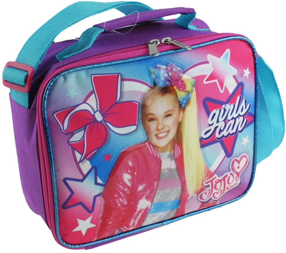 Nickelodeon JoJo Siwa Insulated Lunch Bag with Adjustable Shoulder Straps - A17331