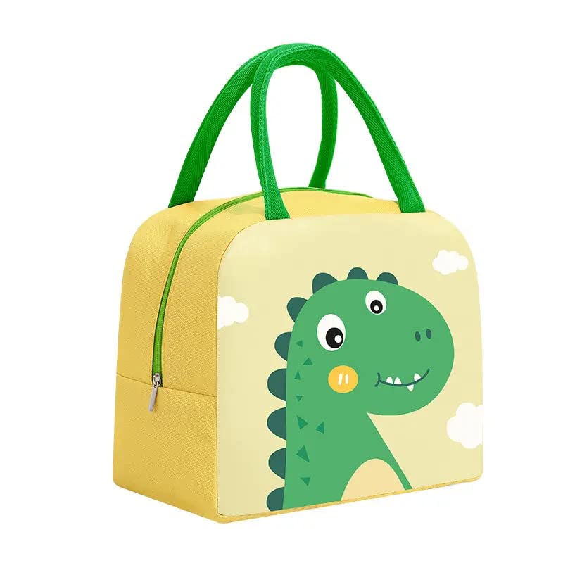 Insulated Cartoon Lunch Box/Tote Bag - Dinosaur