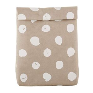 santa barbara design studio table sugar insulated lunch bag, 7 x 10-inch, polka dot