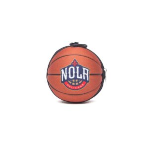 MACCABI ART Official New Orleans Pelicans Collapsible Insulated Basketball Lunch Bag, 13.4” x 5.75” x 5.75”