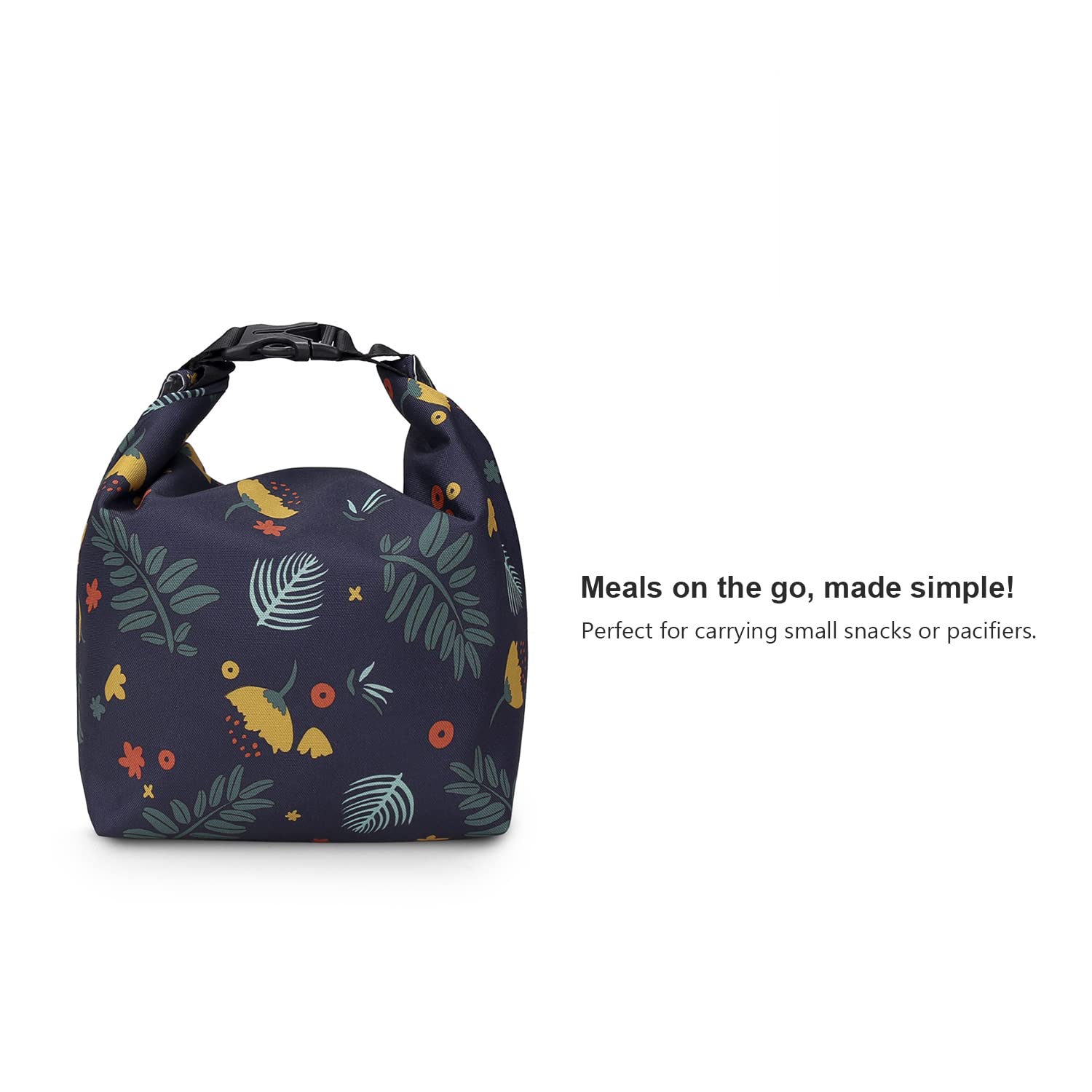 MOV COMPRA Movcompra Adult Insulated Lunch Box for Work + Insulated Snack Bag- Women Girls Reusable Sandwich & Snack Bags