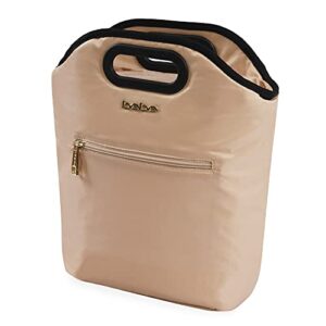 bebe tanya lunch taupe insulated meal holder
