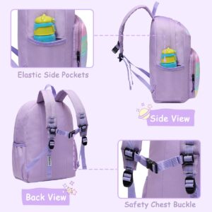 Chase Chic Cute Lightweight Unicorn Kids Backpack and Water Resistant Lunch Bag