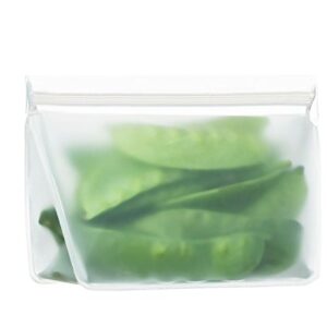 BlueAvocado Re-Zip Seal Reusable 1-Cup Snack and Lunch Bag, Pack of 2