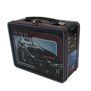 factory entertainment retro styled lunch box, metal, 12"