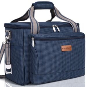 baloray lunch bag large picnic bag leakproof insulated lunch bags for adults perfect for long hour working (blue)