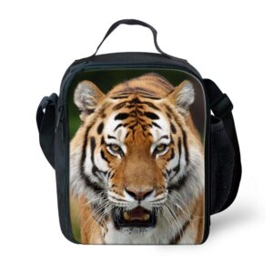 3d tiger lunch bag kids small school shoulder cooler bags stylish for children
