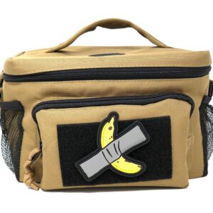 Tactical Lunch Bag PVC Patch Bundle - 3 Great Hook and Loop Patches for Lunch Bags