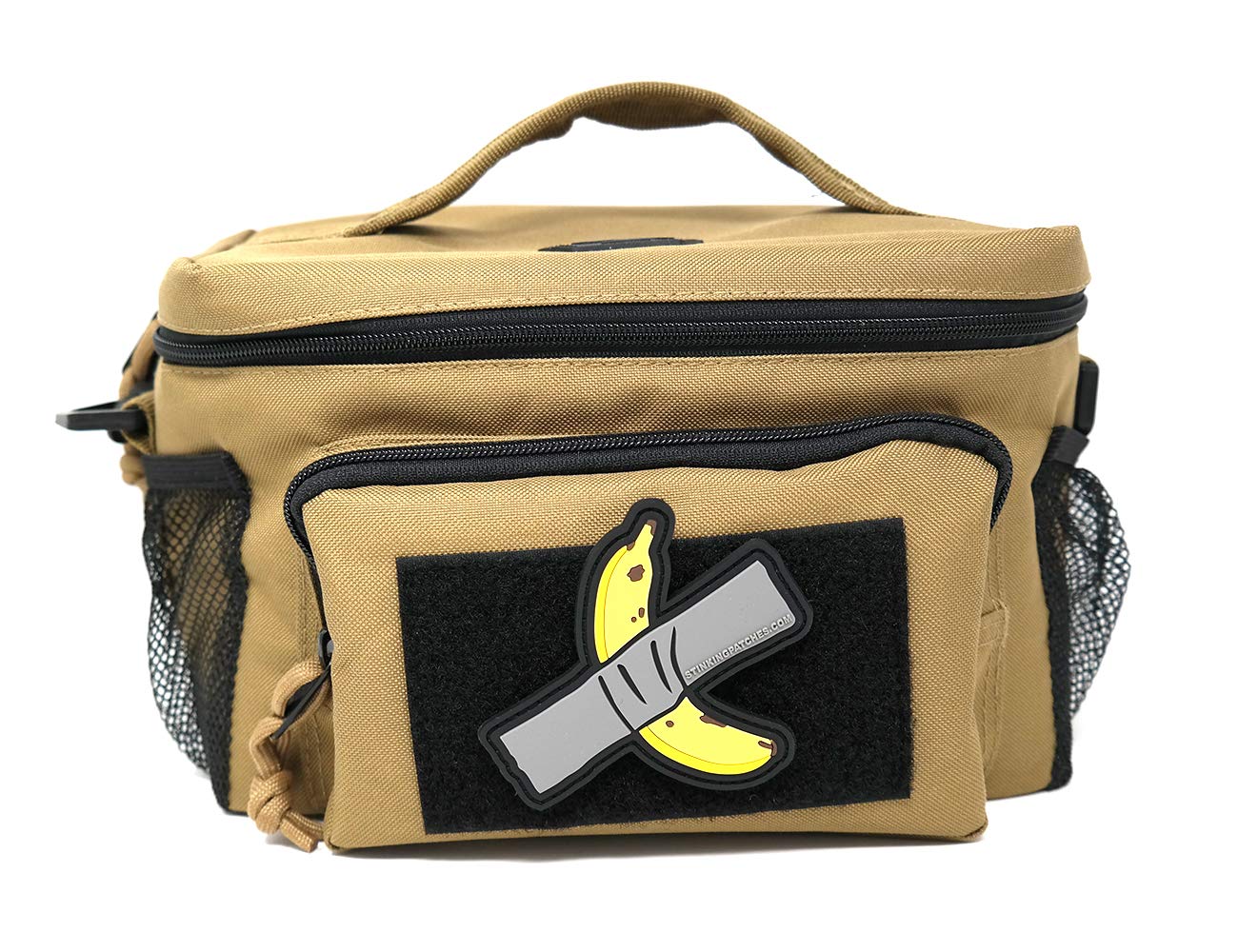 Tactical Lunch Bag PVC Patch Bundle - 3 Great Hook and Loop Patches for Lunch Bags